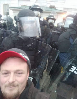 Troy Sargent selfie at Capitol (copy) (copy)